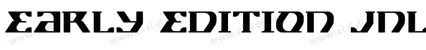 Early Edition JNL Re字体转换
